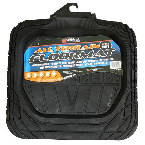 Wildcat All Terrain Floor Mat Rubber Small