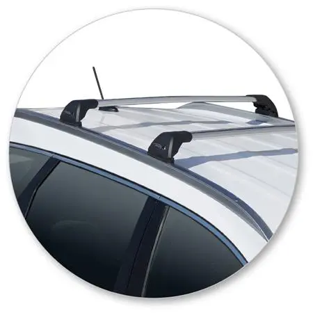 Yakima K1127-S6Y Flush End Bar - Silver (Yakima)