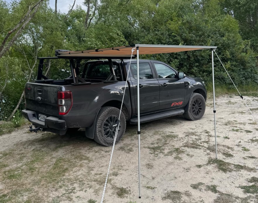 Braided River 2.0m x 2.0m Vehicle Mounted Awning - Image 1
