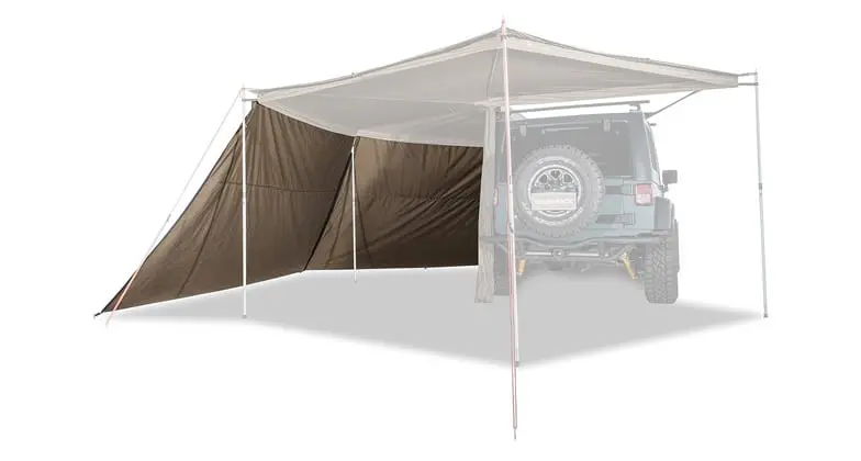 Rhino-Rack Batwing Awning Tapered Zip Extension (Single)
