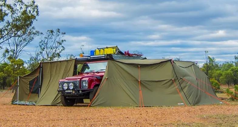 Rhino-Rack Batwing Awning Tapered Zip Extension (Single)