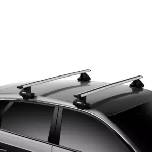 Thule WingBar Evo Bundle. Silver. Nissan Leaf 5dr Hatch 2010-2017 - Image 7