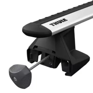 Thule WingBar Evo Bundle. Silver. Nissan Leaf 5dr Hatch 2010-2017 - Image 6