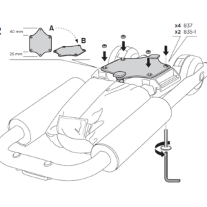 Thule 881 Adapter Hull-a-port to Wingbar - Image 2