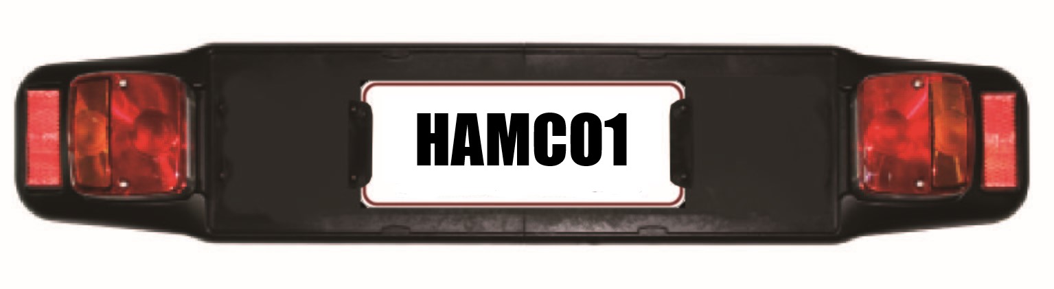 Yakima Light Mate Accessory Number Plate Holder - Image 1