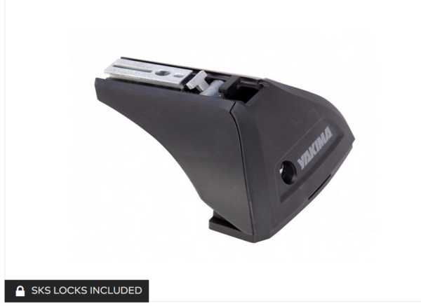 Yakima Lock N Load Trim Bars + Yakima HD Leg Set + Fitting kit