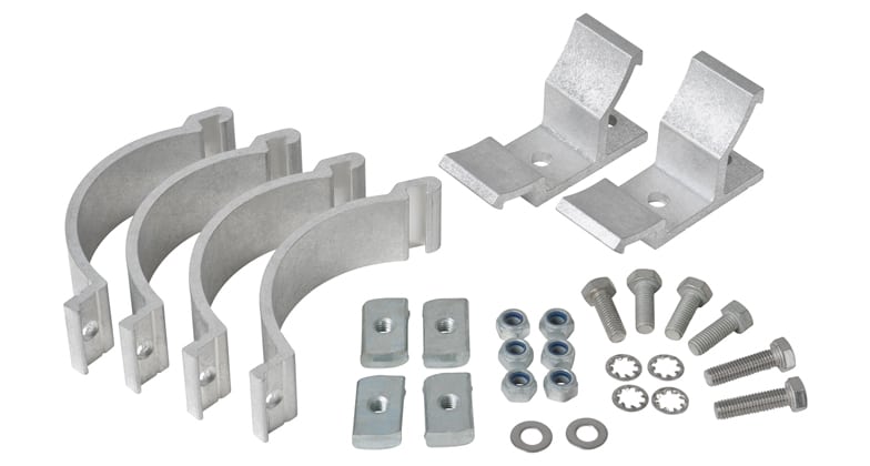 Rhino-Rack Conduit Clamp Set 150mm - 2 Piece - Image 2