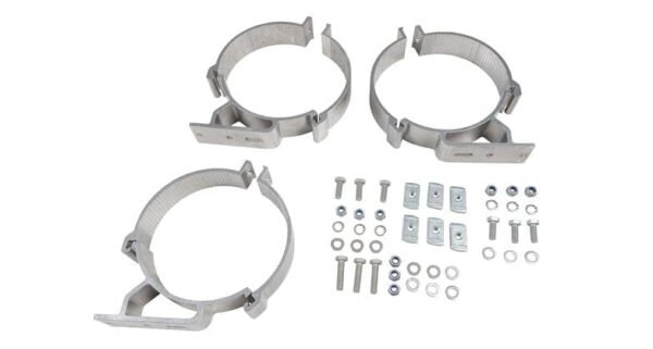 Rhino-Rack Conduit Clamp Set 100mm - 3 Piece