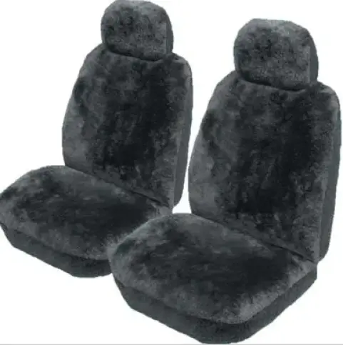 Ilana Wool Seat Cover - Drover Charcoal