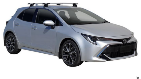 Yakima S16YB Aero Bar Black + K1130 Fitting Kit