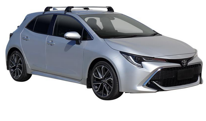 Yakima S24YB Aero Bar Black + K1130 Fitting Kit - Image 1