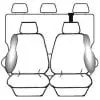 Ford Ranger Dual Cab PX 2011 - 15 Outback Canvas Charcoal Deploy Safe