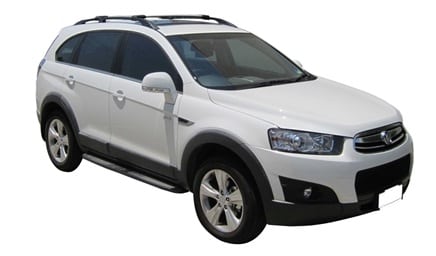 Holden Captiva 7 Wagon 2011 Black Esteem Deploy Safe