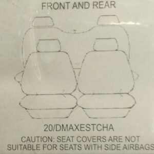 Isuzu D-Max Crew Cab 2008 - 2012 Charcoal Esteem - Image 3
