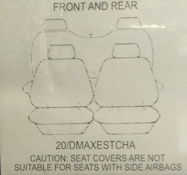 Isuzu D-Max Crew Cab 2008 - 2012 Charcoal Esteem