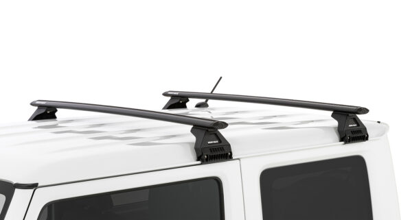 Rhino Rack RL110 Gutter Leg & Vortex Bar Black