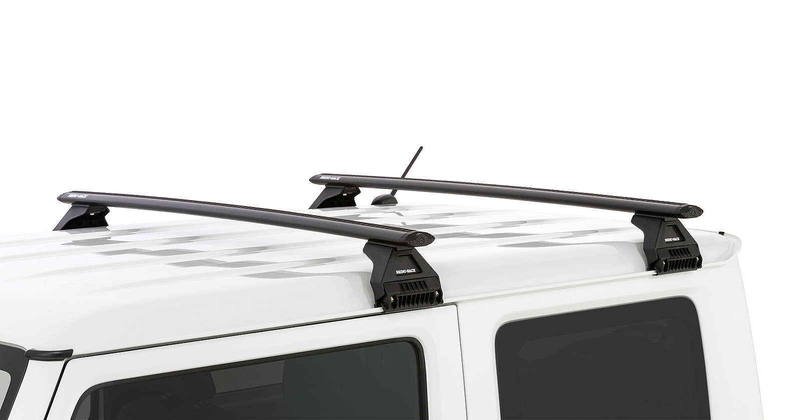 Rhino Rack RL110 Gutter Leg & Vortex Bar Black - Image 2