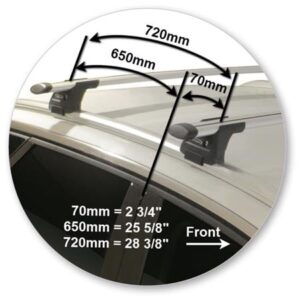 Yakima K1000-S16Y Through Bar Silver (Yakima) - Image 3