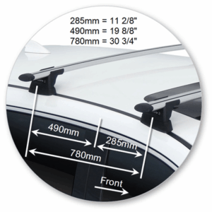 Yakima K1010-S17YB Through Bar Black (Yakima) - Image 4