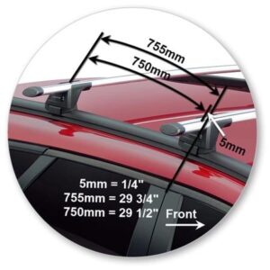 Yakima K1042-S17YB Through Bar - Black - Image 3