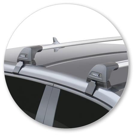 Yakima S25Y / K1096 Flush end Bar - Silver