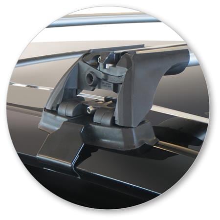 Yakima K1075Y-S4YB Black Flush End Bar