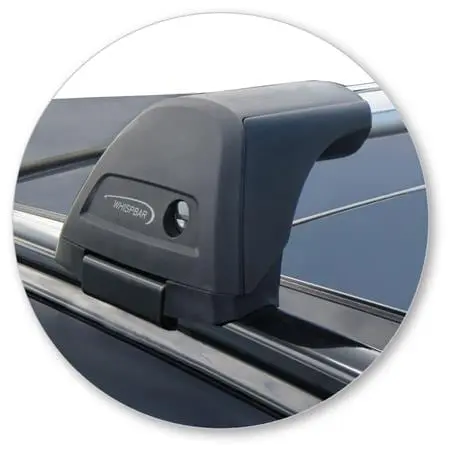 Yakima K1062-S26Y Aero Flush End Bar Silver
