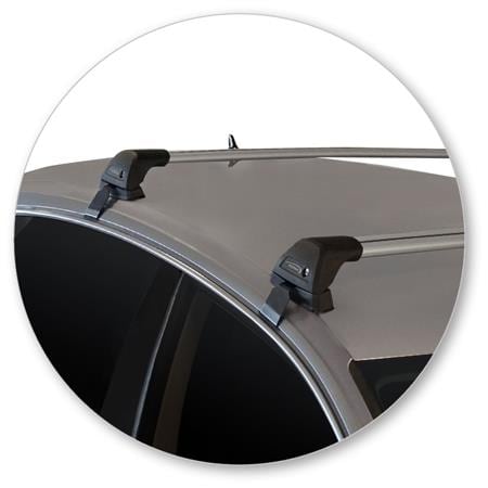 Yakima K1095Y-S7YB Black Flush End Bar