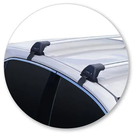 Yakima K1099-S6Y Flush End Bar Silver