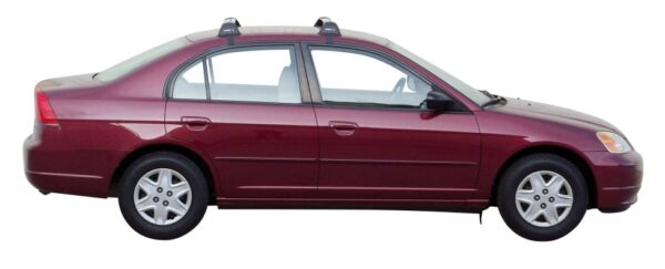 Yakima K133Y-S4YB Black Flush End Bar