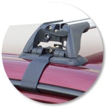 Yakima K133Y-S4YB Black Flush End Bar