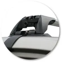 Yakima K144Y-S4YB Black Flush End Bar