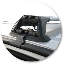 Yakima K158Y-S7YB Black Flush End Bar