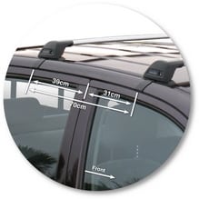 Yakima K159Y-S6YB Black Flush End Bar