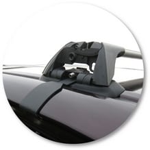 Yakima K159Y-S6YB Black Flush End Bar