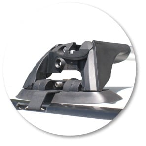 Yakima K163Y-S7YB Black Flush End Bar