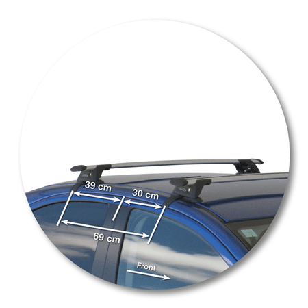 Yakima K170Y-S15YB Black Through Bar