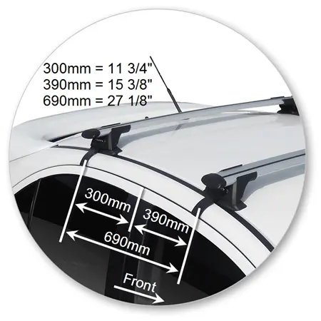 Yakima K170Y-S16YB Through Bar - Black