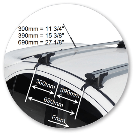 Yakima K170Y-S16YB Through Bar - Black