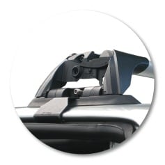 Yakima K186Y-S6YB Black Flush End Bar