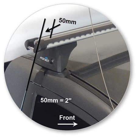 K189 -T16Half Single Bar Roof Rack