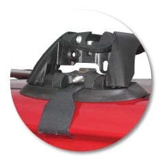 Yakima K189Y-S6YB Black Flush End Bar