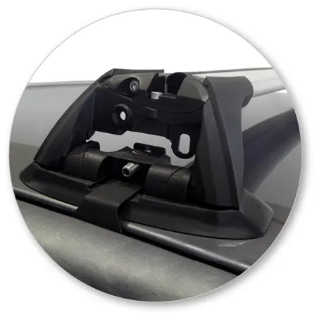 Yakima K199Y-S6YB Black Flush End Bar