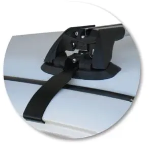 Yakima K307Y-S4YB Black Flush End Bar