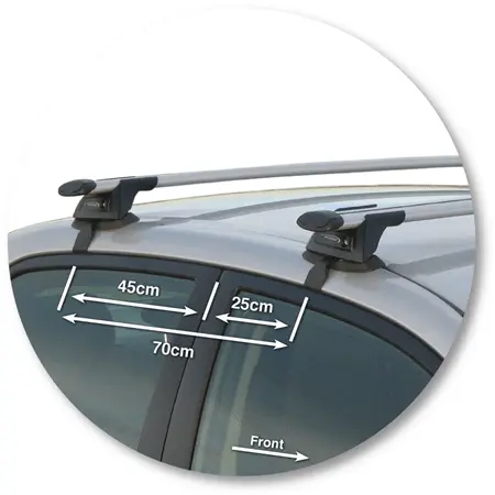 Yakima K319Y-S16YB Through Bar - Black
