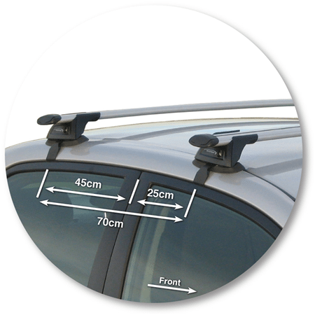 Yakima K319Y-S16YB Through Bar - Black