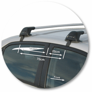 Yakima K319Y-S6YB Black Flush End Bar - Image 5