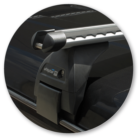 Prorack T17-K324 Heavy Duty Bar Silver Gutter Mount