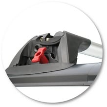 Yakima K325Y-S4YB Black Flush End Bar