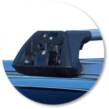 Yakima K328-S26Y Silver Flush End Rack